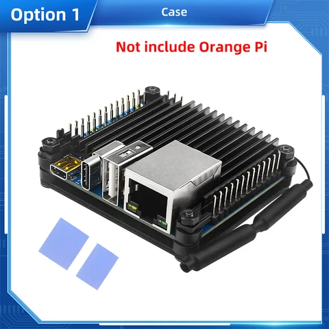 Алюминиевый корпус для Orange Pi Zero 3 с радиатором
