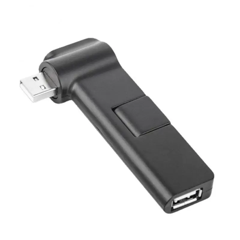 

180 Degree Rotation Hub Data Cable Adapter Usb Extension Mini Splitter Adapter 4-port Hub Usb 2.0 Hub Laptop Accessories Usb Hub