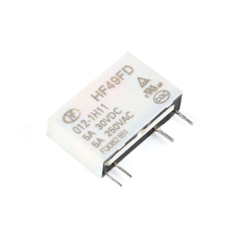 5 шт. реле 12 В HF49FD-005-1H11 005-1H11 HF49FD DC5V 1H11 4PIN 5A выпуск 24