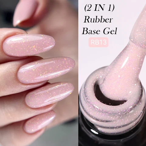 LILYCUTE Nude Crystal Rubber Base Гель-лак 7 мл