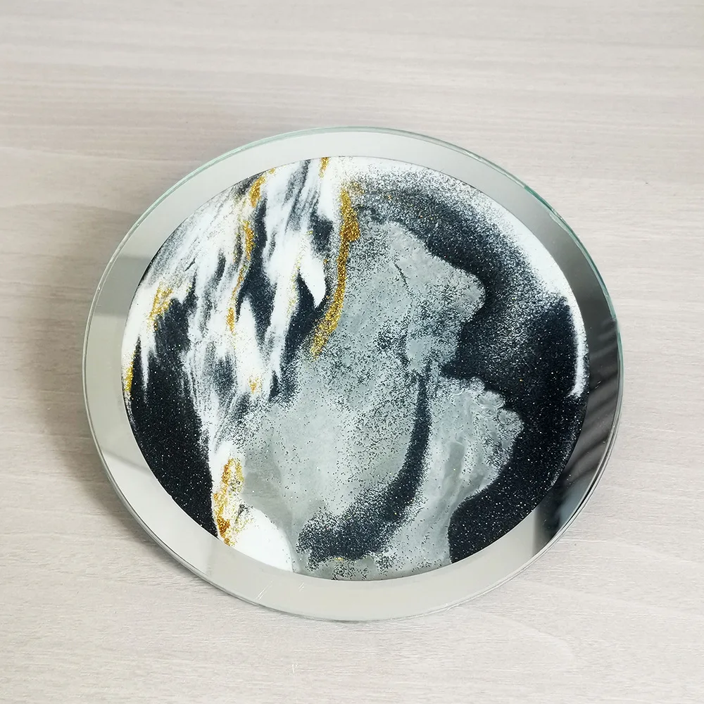 Движущаяся Песочная лампа 16 см сменный аксессуар круглая рамка песочные часы