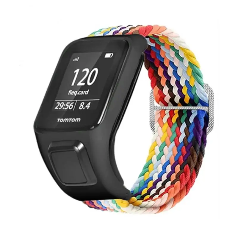 

Wrist Strap New Breathable Practical Durable Stretch Smart Watch Accessories Loop Bracelet Sports Comfortable For Fit Woven Band