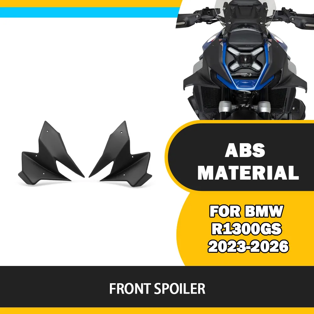 Фото Для мотоцикла BMW R1300GS 2023-2026: Аэродинамические боковые спойлеры (дефлекторы) из ABS-пластика для модели Naked №1