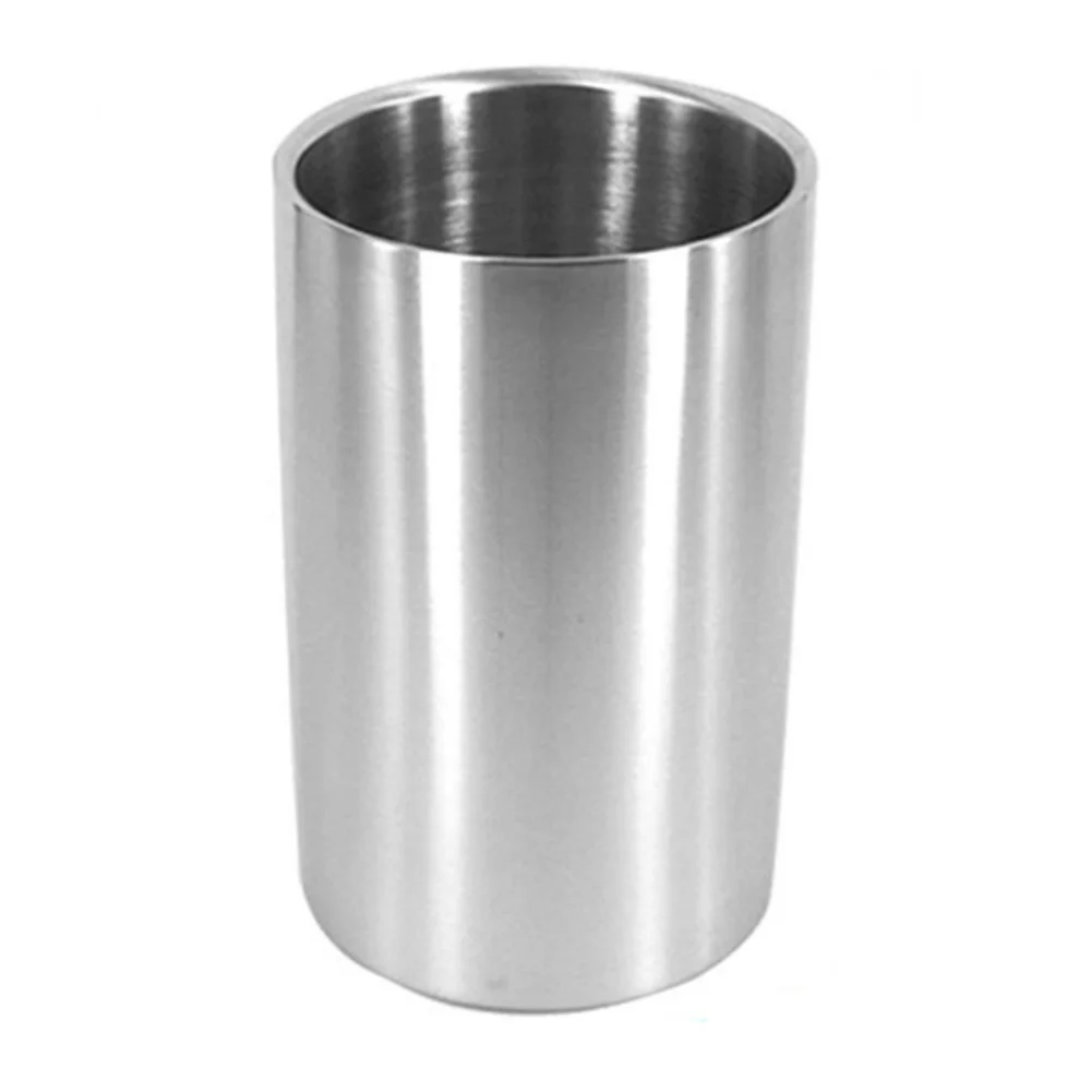 

Rust Corrosion Tools Ultra Resistant Kitchen Ice Bucket Bar Durable Long Lasting Double Wall Stainless Steel Wine Cooler Home