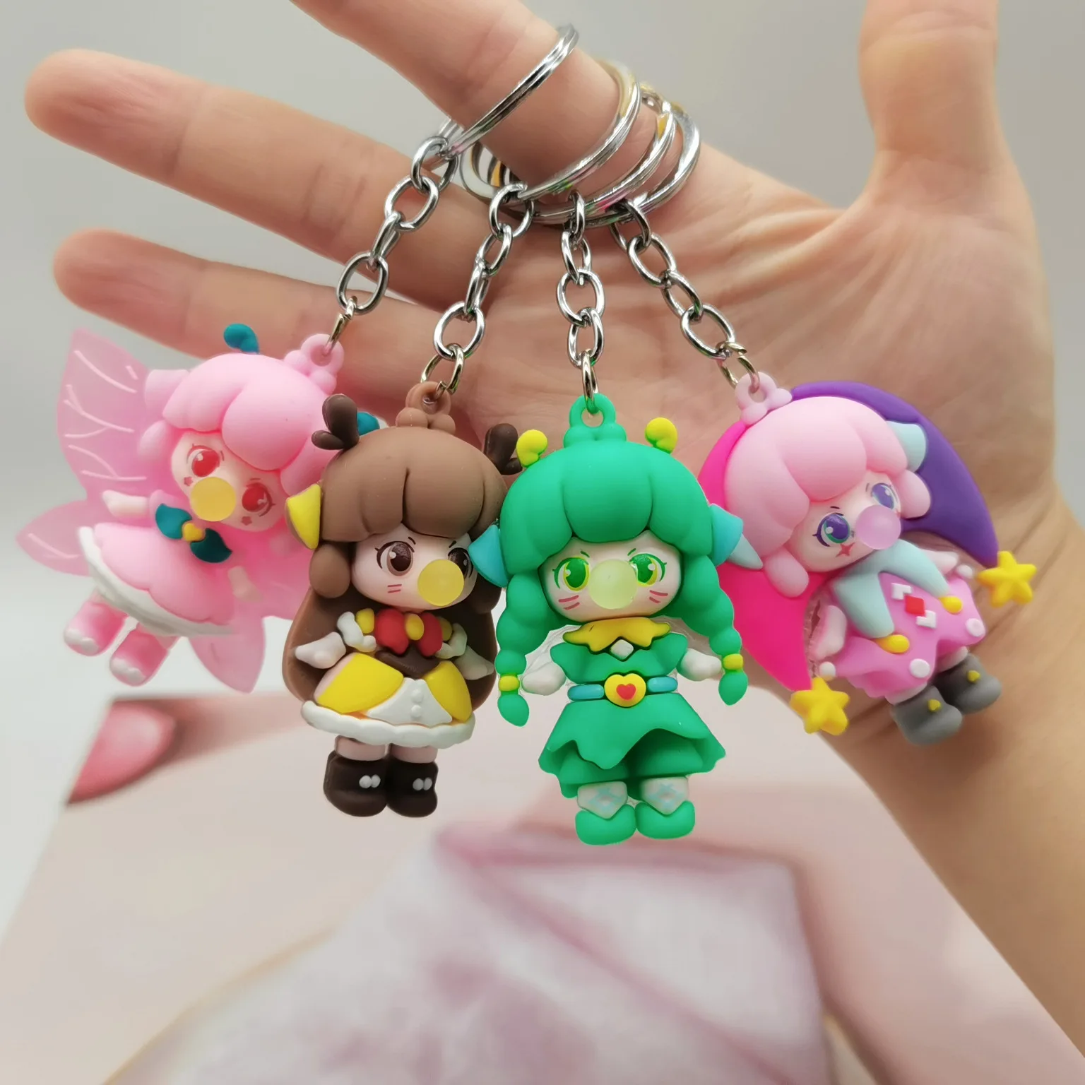 Слепая коробка серия кукол-эльфов на брелке-подвеске принцессы для девочек для сумки оптом.