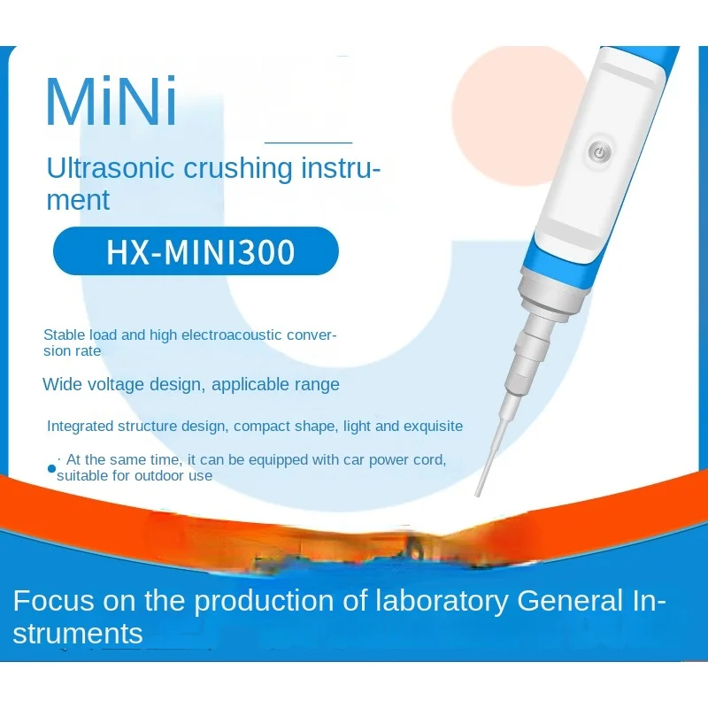 Миниатюрная ультразвуковая дробилка лабораторный аппарат для распыления