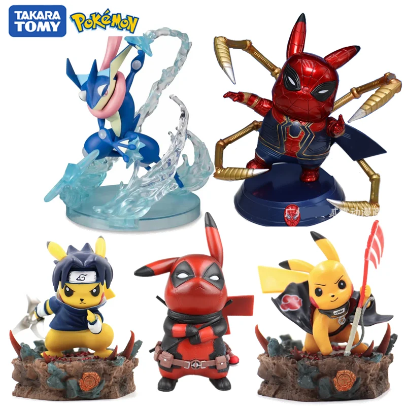 

41 style pokemon Pikachu One Piece DRAGON BALL Figures Action Anime Figure Cosplay Pocket Monster Model Gengar Charizard Toys