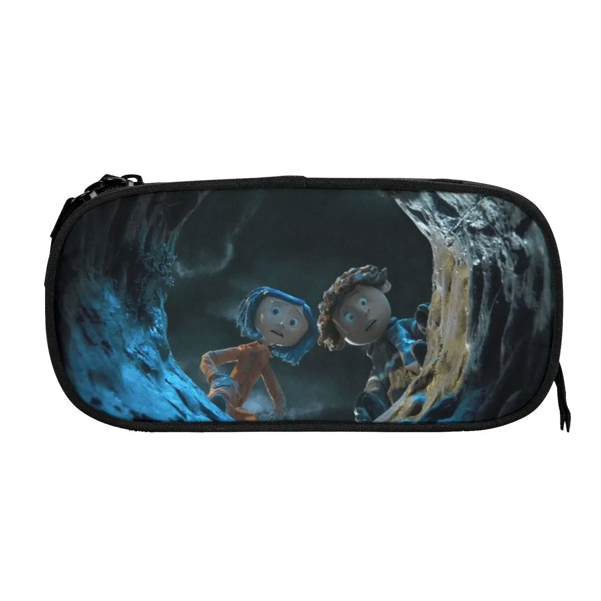 Student School Anime Zipper Pen Bag Child Stationery Bag Pencase Gift