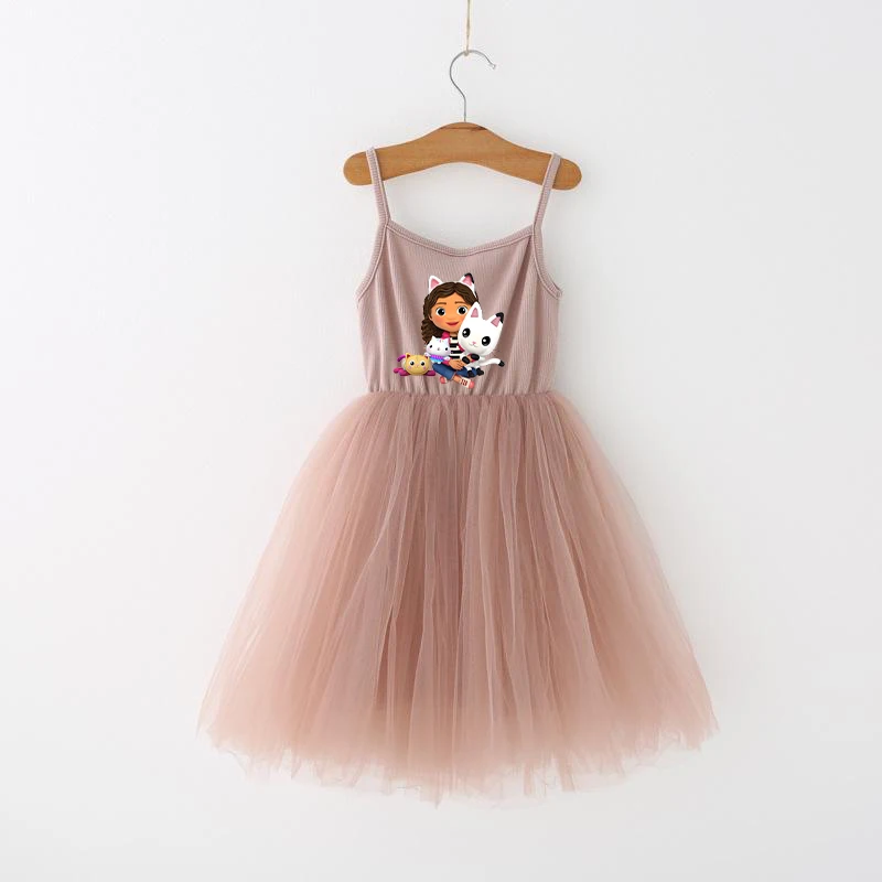 Gabby кукольные домики юбка принцессы для девочек платье-комбинация Детские