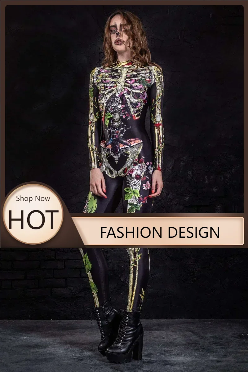 Костюм Скелета с цветком и бабочкой для взрослых костюм супергероя косплея