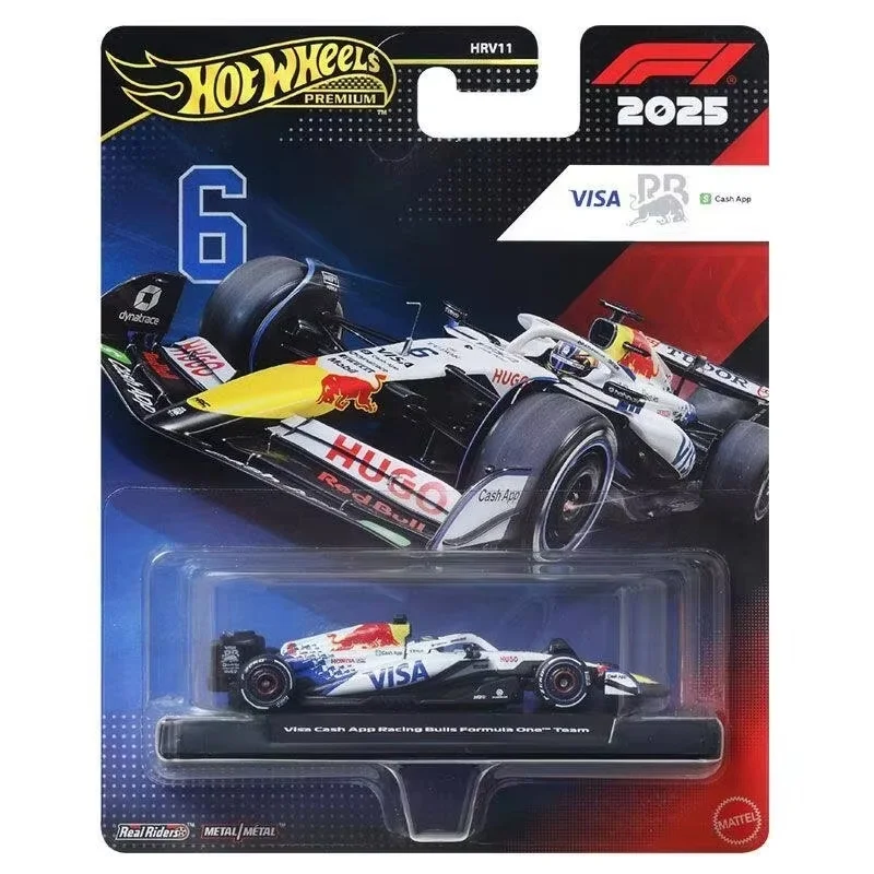 Фото Новинка! Коллекционная модель Hot Wheels Premium F1 Racing Car Gold Label Limited Edition 2025: McLaren, Mercedes, Honda (HRV11) — Лимитированная серия, литые машинки. №5