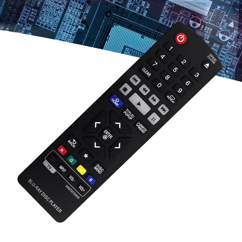Замените AKB 73735806 Пульт дистанционного управления для проигрывателя Blu-Ray UBK90 BP330