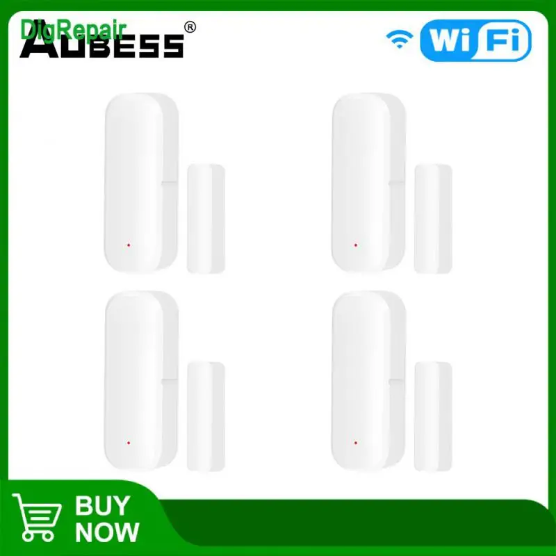 

Независимый магнитный датчик окон Tuya Wifi работает с Google Home Alexa детекторы открытия/закрытия Tuya защита безопасности Wifi