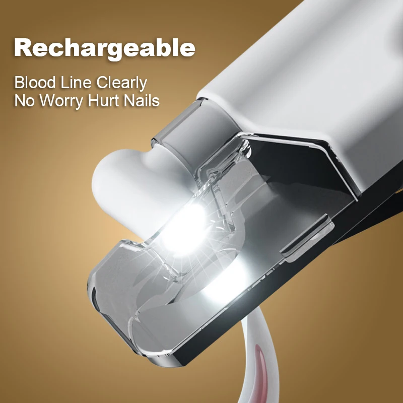 Машинка для стрижки когтей LAIKA светодиодный триммер кошек и собак ножницы