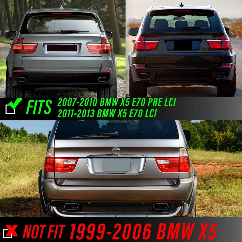 Задние фонари для BMW E70 X5 2007 2008 2009 2010 2011 2012 2013