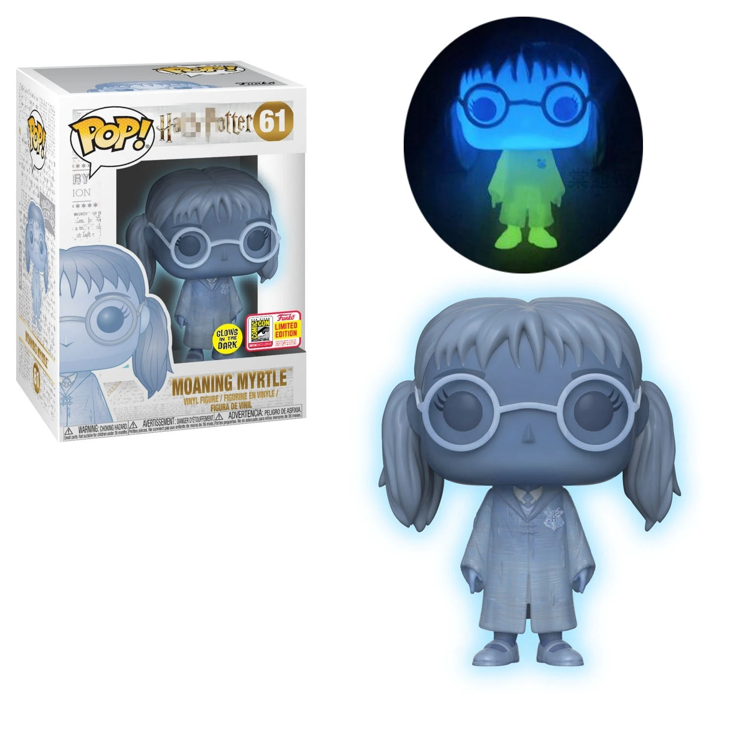 Экшн-фигурки FUNKO POP Поттер люминирующая Миртл 61 # Модель № 62 Malfoy 13 Delacour 108 |
