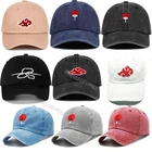 Narutos Мужчины Женщины бейсбольная кепка с изображениями персонажей аниме, фигурами, вышивка кепки для взрослых, унисекс, в стиле хип-хоп для папы и бейсболкой летняя черный, белый цвет грузовик Кепка Панама подарок