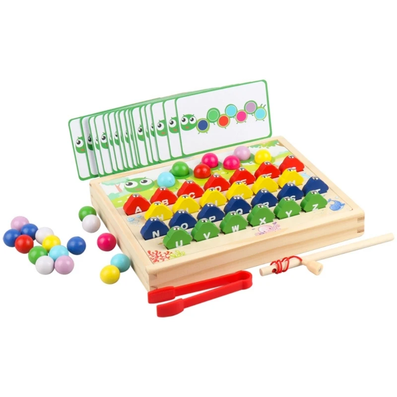 

Child Clip Beads Magnetic Fishing Toy School Teaching Aids Development Toy