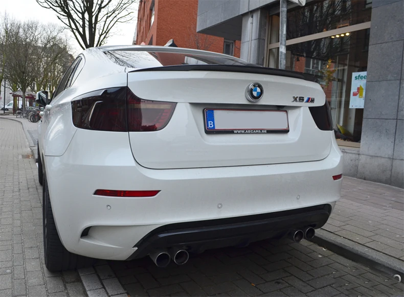 

Задний спойлер из углеродного волокна ABS для BMW X6 E71 2008 2009 2010 2011 2012 2013 2014