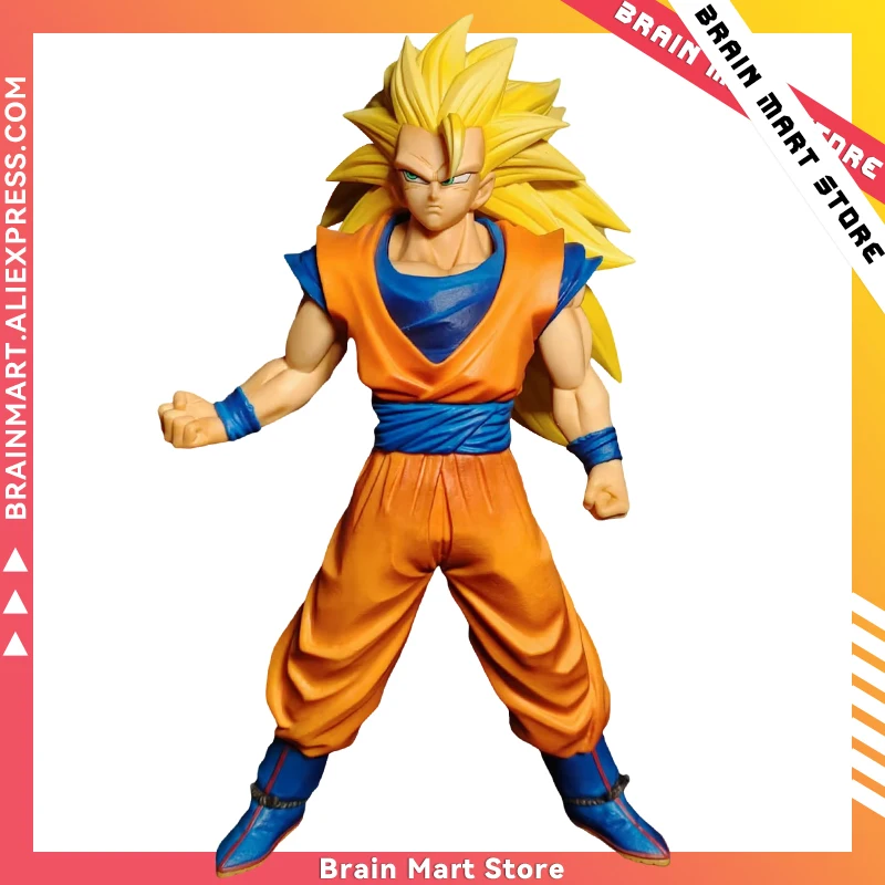 

Экшн-Фигурка «Драконий жемчуг Z», 27 см, Goku SSJ3 Super Saiyan 3, Коллекционная модель, игрушки для детей, подарки