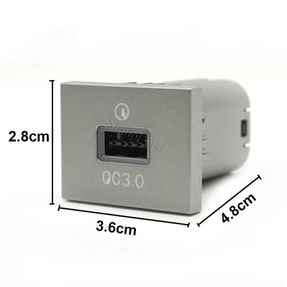 USB-разъем для автомобильного зарядного устройства 12 В/24 В зарядки адаптер питания