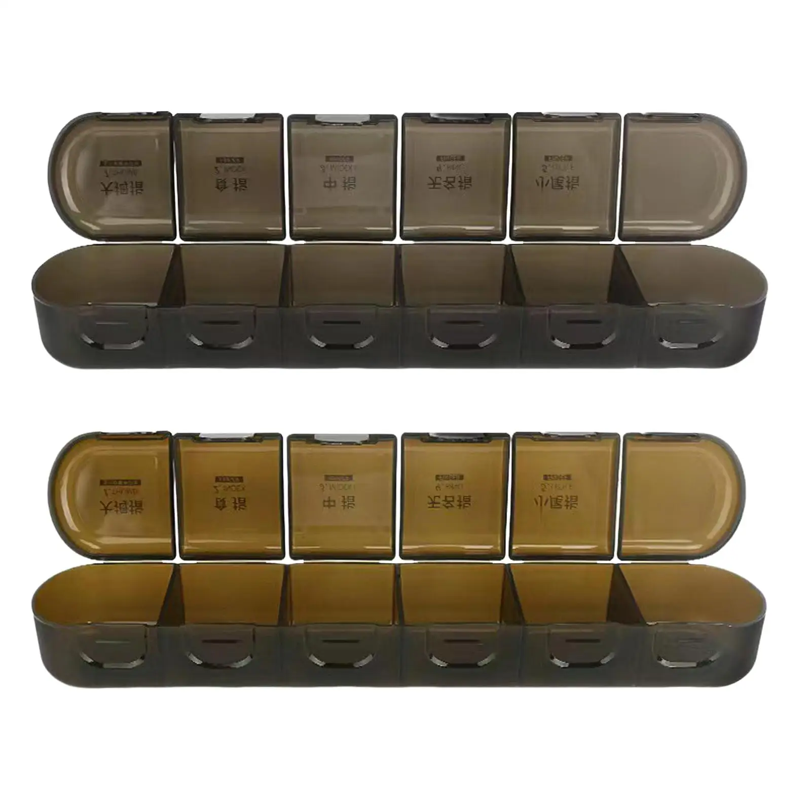 

6 отделений для дизайна ногтей