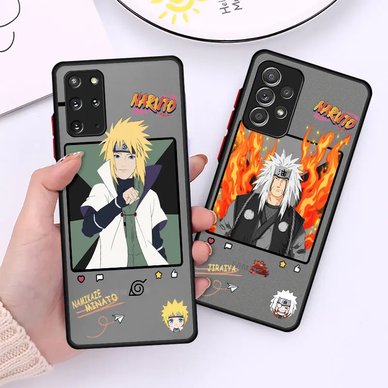 

Matte Naruto Miruto TPU Case Coque for Samsung Galaxy A70 A20s A02 A01 A50 A02s A40 A30 A20e A10 A21s A71 A12 A32 A51 4G A50s