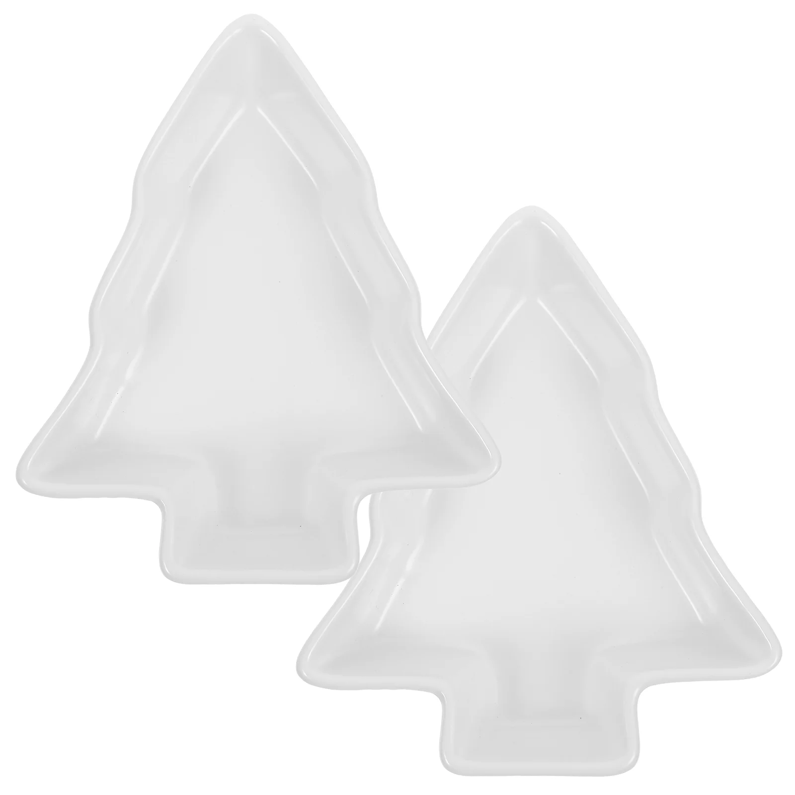 

Christmas Serving Plate Dish Tray Tree Plates Snack Sauce Ceramic Dishes Candy Appetizer Shaped Platter Dessert Trays Salad