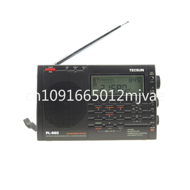 TECSUN PL-660 Портативное радио высокого качества с FM-стерео MW/LW/коротковолновым SSB
