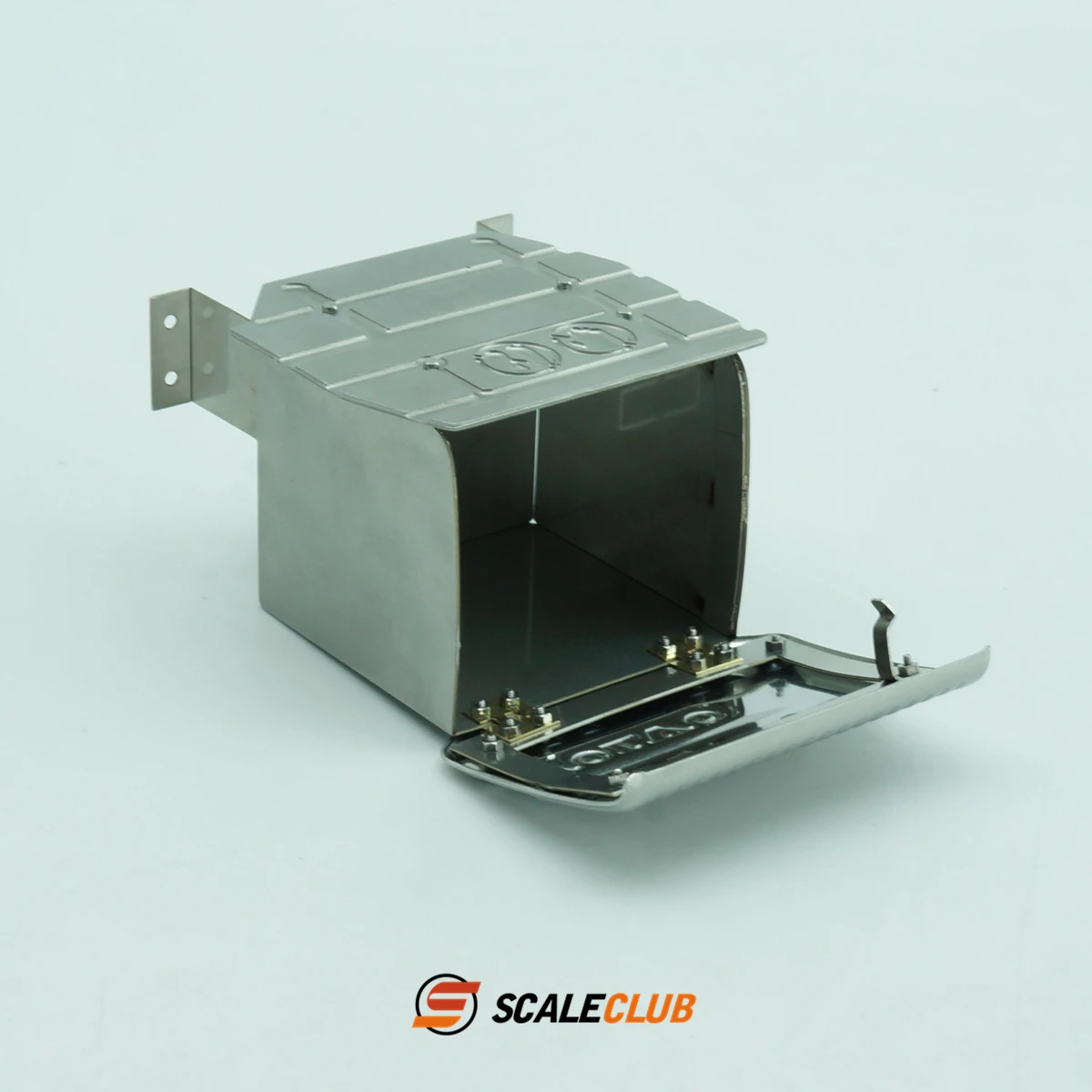 

Scaleclub Model 1/14 For Regal Volvo Upgrade Metal Exhaust Tank Box For Tamiya Scania 770S MAN Benz Volvo RC Trailer Tipper