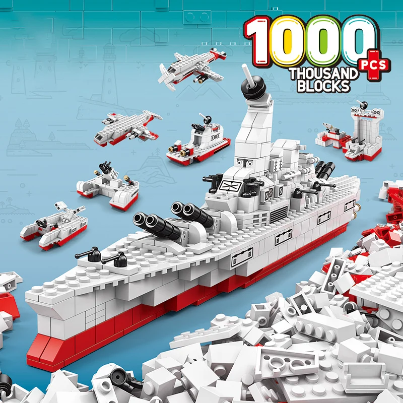 

1000 шт., Детский конструктор MOC 6 в 1