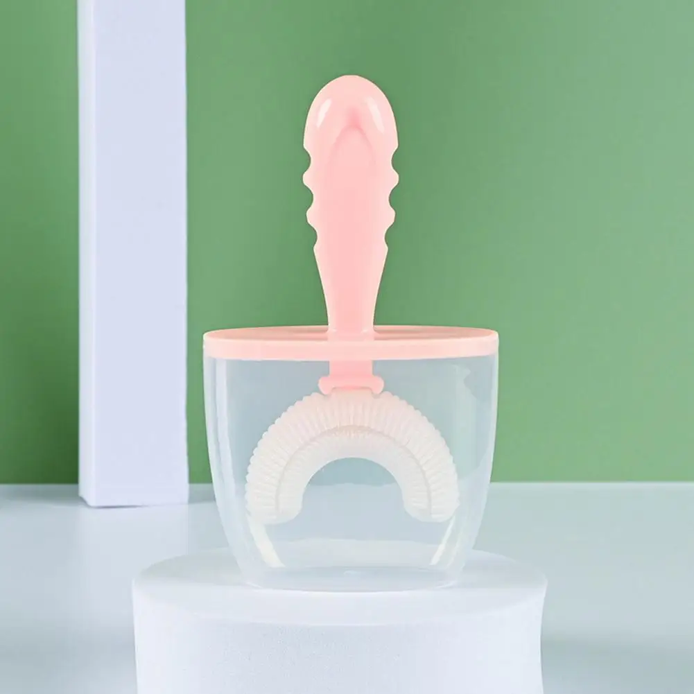 

Dental Care Brush Premium U-shaped Child Cleaning Toothbrush Ergonomic Portable Toothbrush