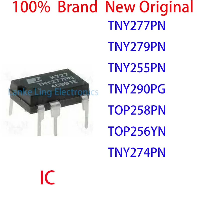 

TNY277PN TNY279PN TNY255PN TNY290PG TOP258PN TOP256YN TNY274PN 100% Новый оригинальный IC