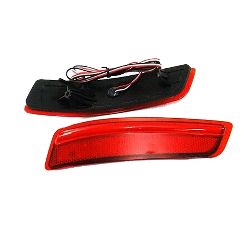 Автомобильный красный объектив отражатель заднего бампера светодиодный задний