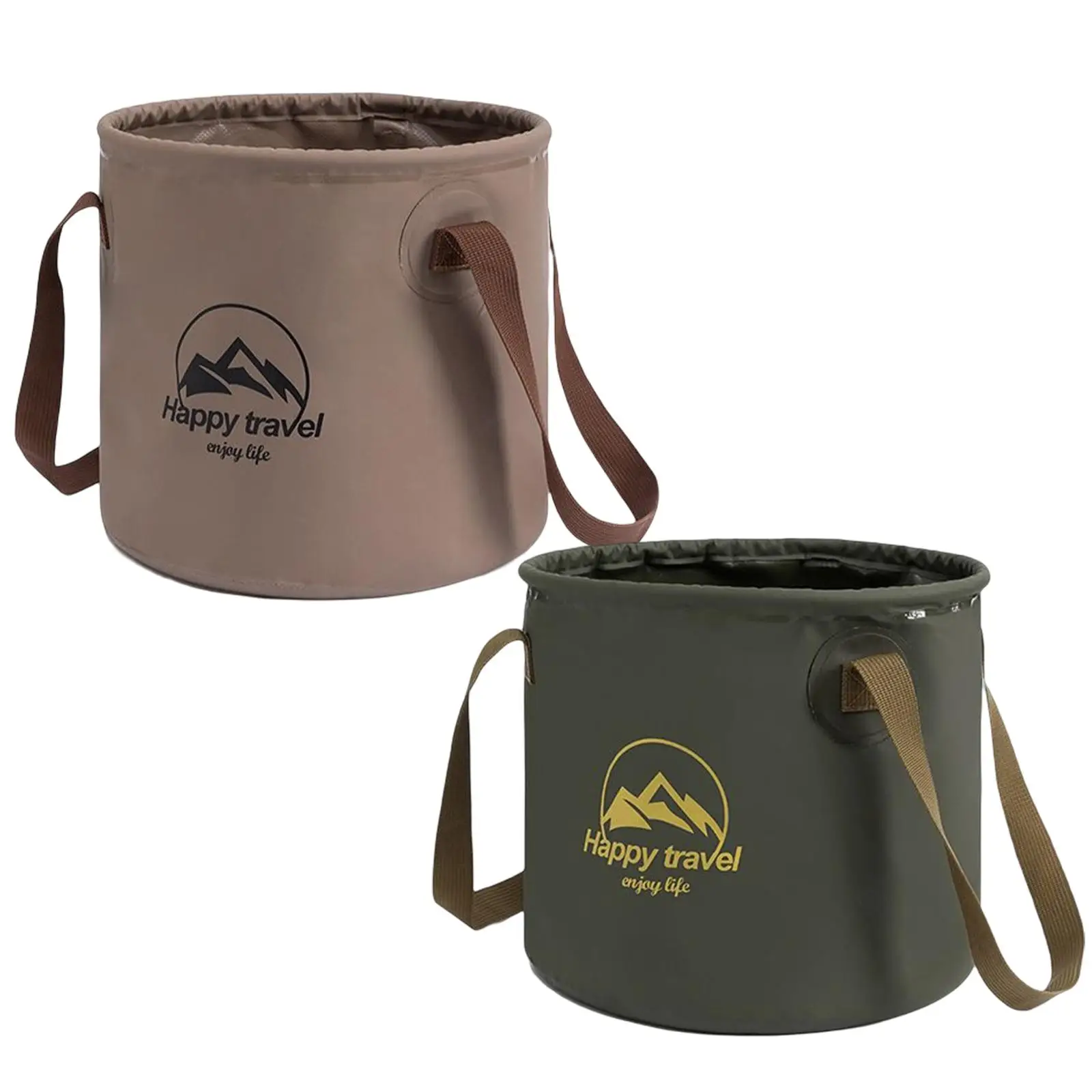 

Collapsible Bucket Folding Water Container for Camping Hiking Car Washing