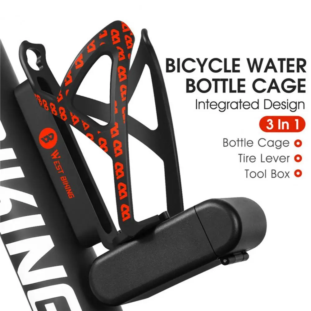 

Sturdy Convenient Multifunctional Bottle Cage Exquisite Water Bottle Cage with Tool Box for Road Bike