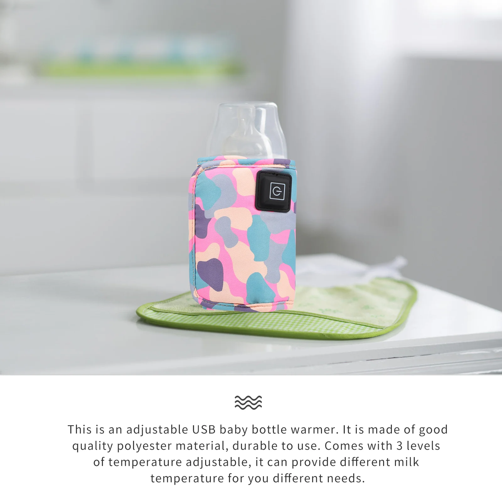 

Baby Travel Cooler Bag Feeding Infant Car Food Brush Sleeve Cloth Milk Mother Breast Milk