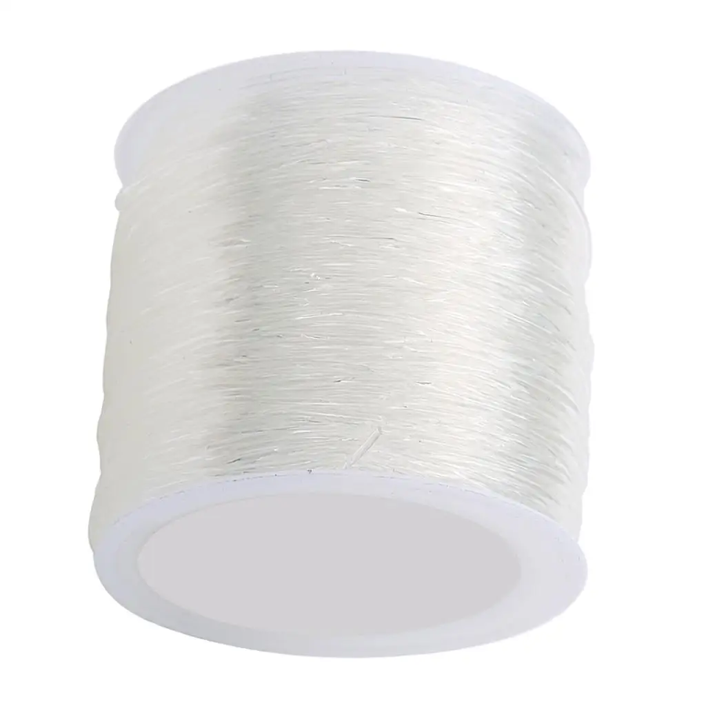 

White Stretchy Beading Cord for Hanging Ornaments And Sew Hobby