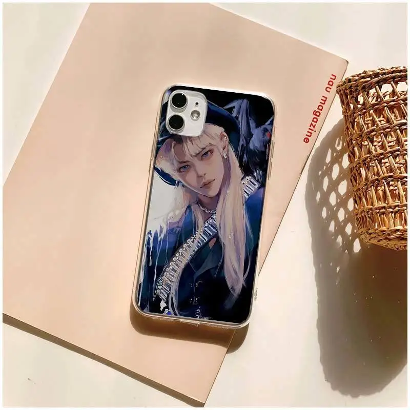 Фото Чехол для телефона Kpop Idol Felix IPhone 11 12 13 14 Pro Max Mini XR XS X 7 8 Plus, детский чехол для телефона №4