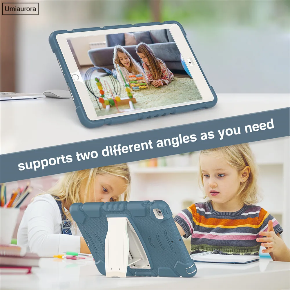 Противоударный силиконовый чехол для iPad 10 2 7 8 9 Gen Air 3 4 5 Mini 6 2018 Pro 11 дюймов