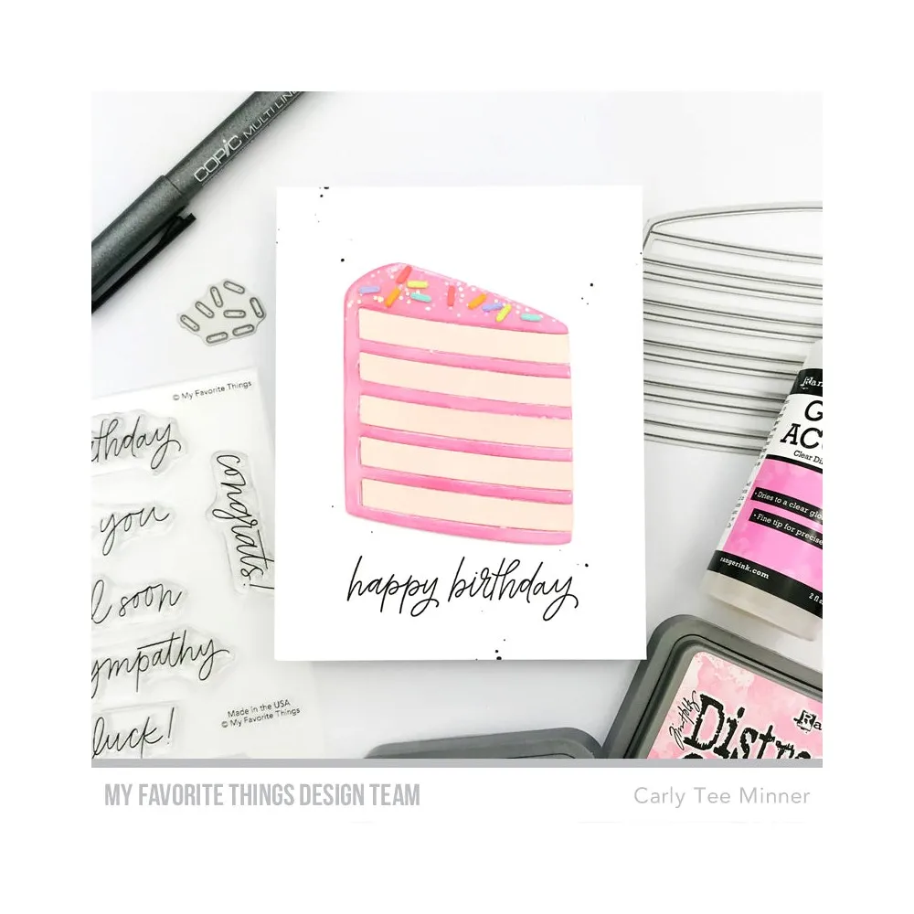 Штампы для скрапбукинга &quotС днем рождения&quot