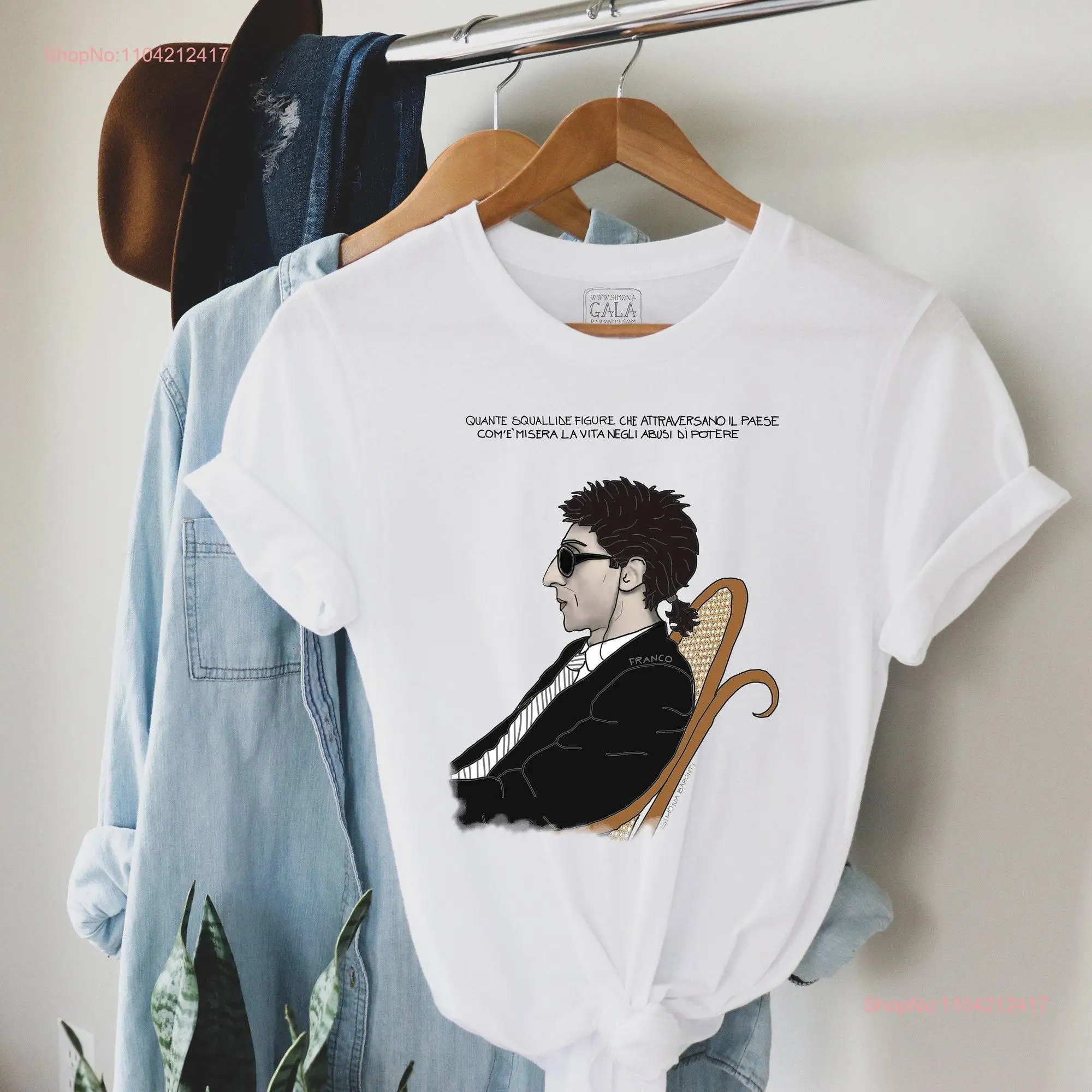 Футболка Battiato uomo donna Президент хлопок органические картины мотиваз евро длинные