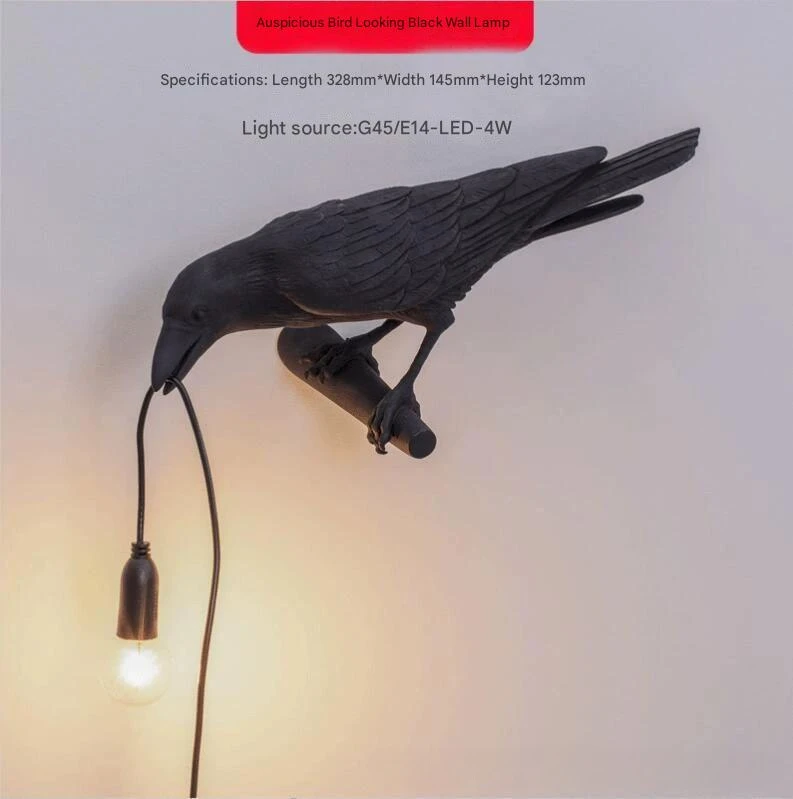 

Lucky Bird настенный светильник из смолы