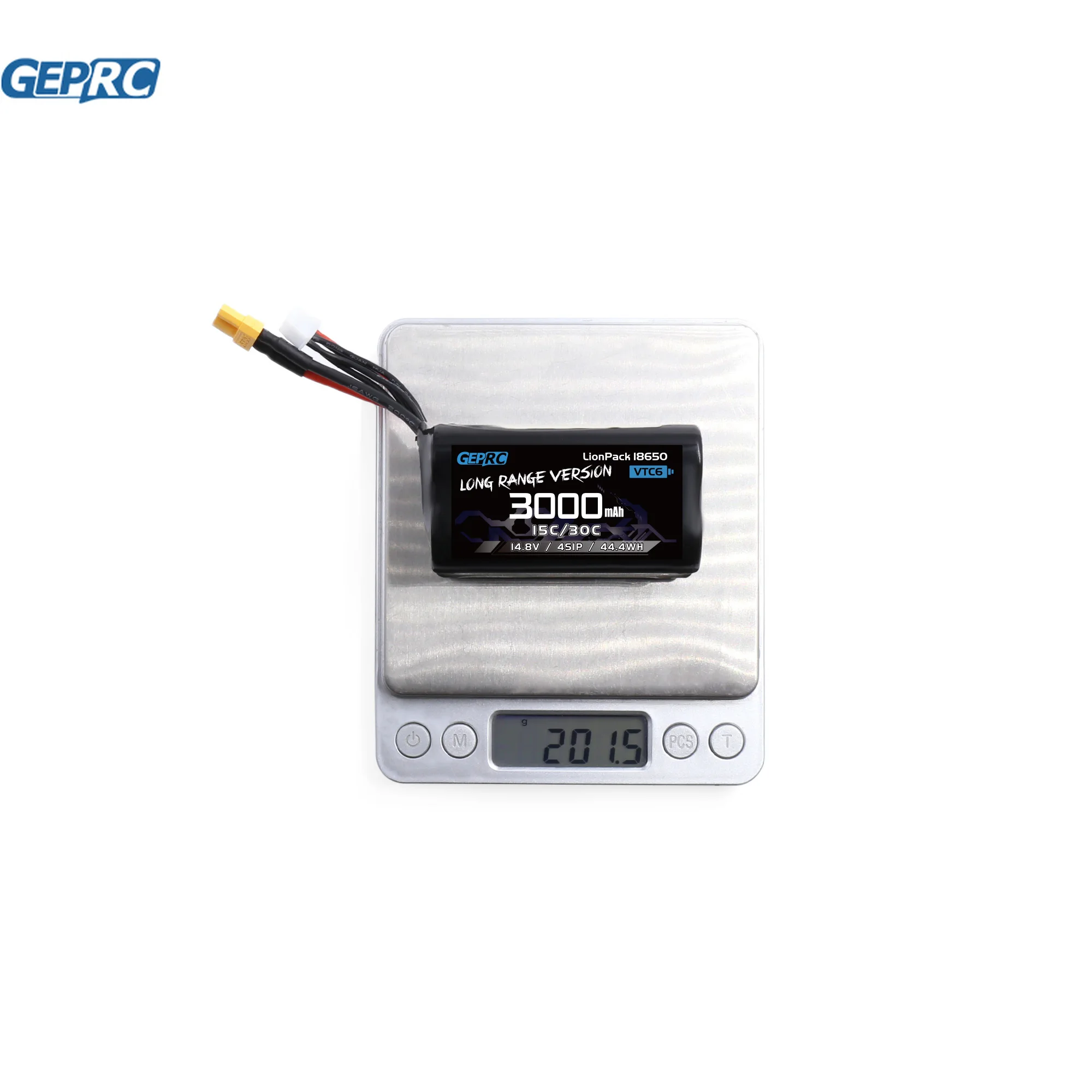 GEPRC VTC6 18650 4S1P 3000 мАч батареи XT30 XT60 штекер подходит для крокодила Baby4