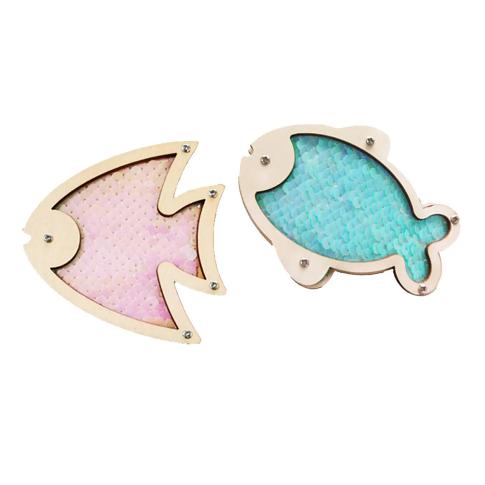 

2x Child Busy Board Tropical Fish Toy Pick Toy Learning Skill Toy