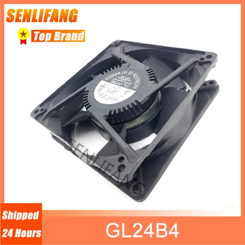 Хорошо протестированный 12738 вентилятор GL24B4 DC24V 0.63A 15 Вт 127x127x38 мм квадратный кулер для COMAIR