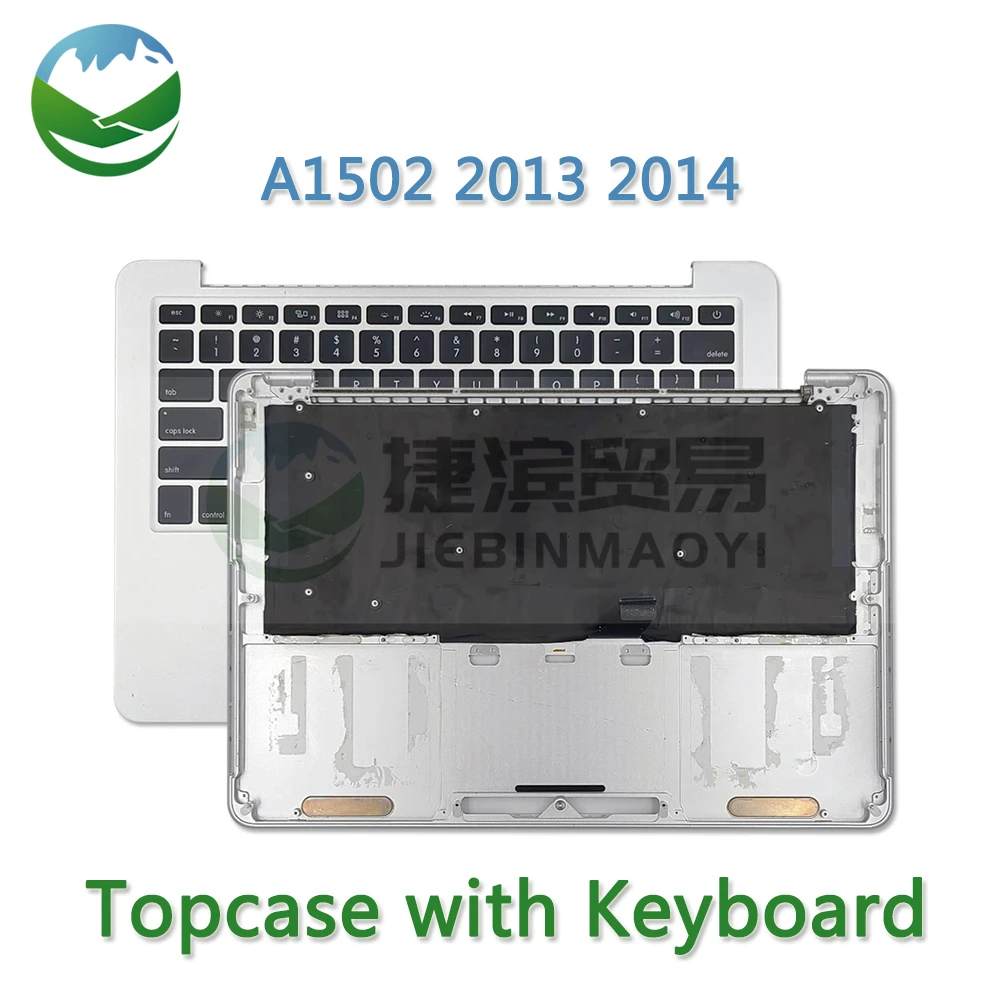 

Original A1502 Topcase with Keyboard for MacBook Pro Retina 13 "A1502 Top Case with US UK RU FR GR keyboard 2013 2014 Year