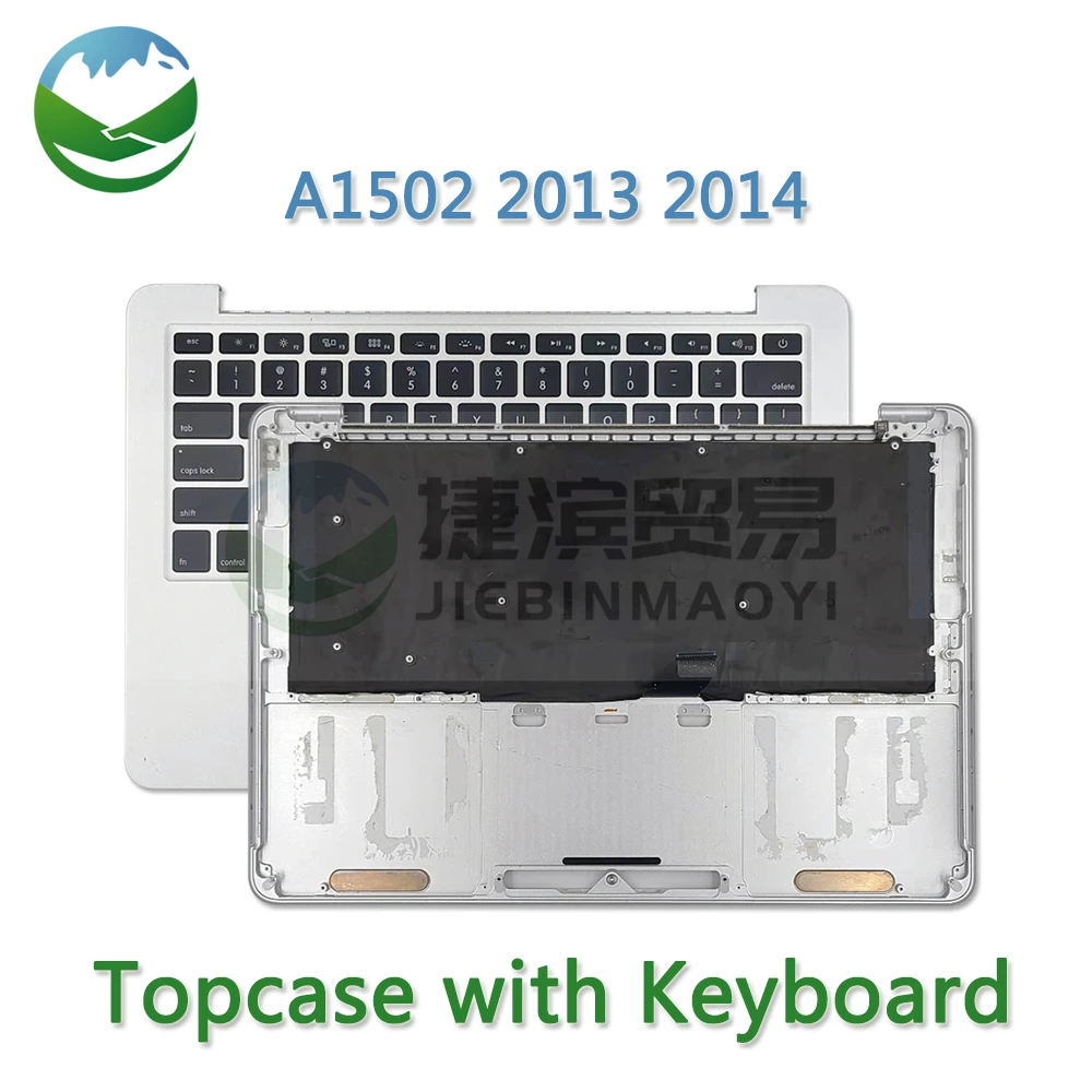 

Оригинальный чехол A1502 Topcase с клавиатурой для MacBook Pro Retina 13 "A1502 Top Case с US UK RU FR GR Keyboard 2013 2014 года