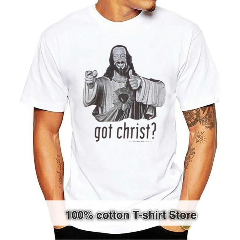 יש המשיח Dogma חולצה ישו באדי המשיח סרט מצחיק פקידים חג המולד מתנה רופף בתוספת גודל? טי חולצה