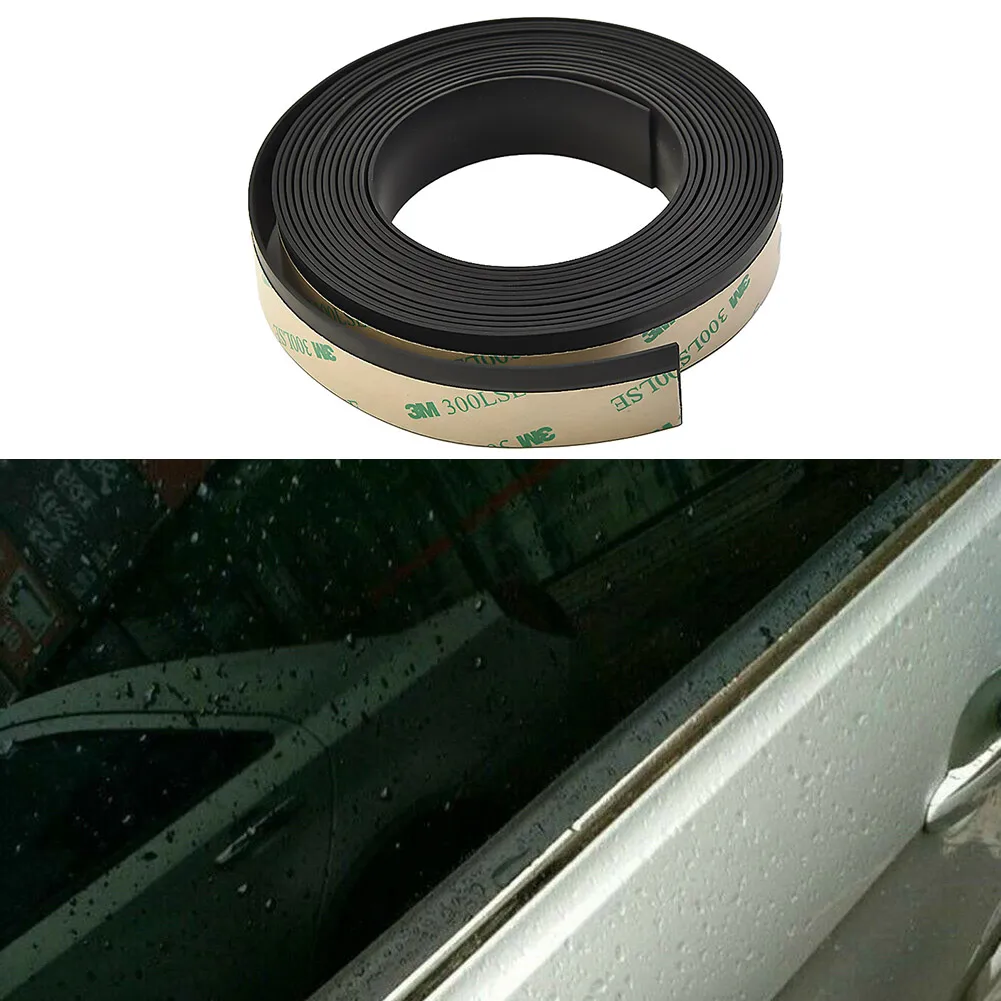 

1Pcs 4M Car Waterproof Rubber Sealing Strips Trim For Auto Car Front Rear Windshield Sunroof Car Window Edge Weatherstrip